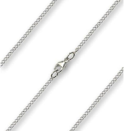 Women's .925 Sterling Silver Patron Saint St. Alexander Constantinople Medal Pendant with 18 Inch Rhodium Plated Lite Curb Brass Chain Catholic Religious Necklace - Made in USA, Deluxe Velvet Gift Box