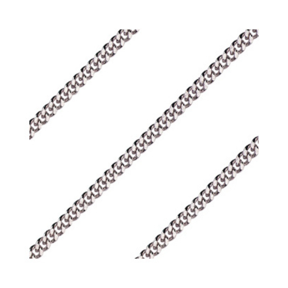 .925 Sterling Silver Divina Misericordia Medal Pendant on 24 Inch Rhodium Plated Heavy Curb Brass Chain with Lobster Claw clasp, Catholic Religious Necklace - Made in USA - Deluxe Velvet Gift Box