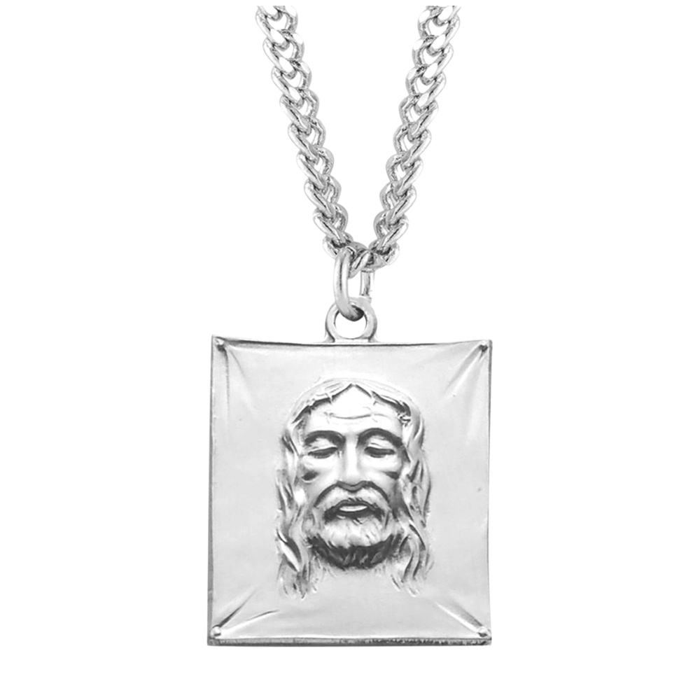 Shroud of Turin Sterling Silver Medal, Catholic Gift, Made in USA
