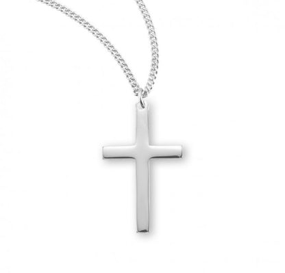 High Polished Cross, Catholic Gift, Made in USA