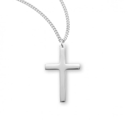 High Polished Cross, Catholic Gift, Made in USA