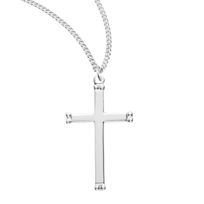 Sterling Silver Cross, Catholic Gift, Made in USA