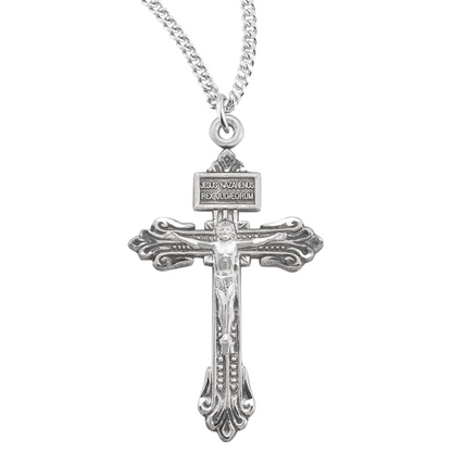Sterling Silver Pardon Crucifix, Catholic Gift, Made in USA
