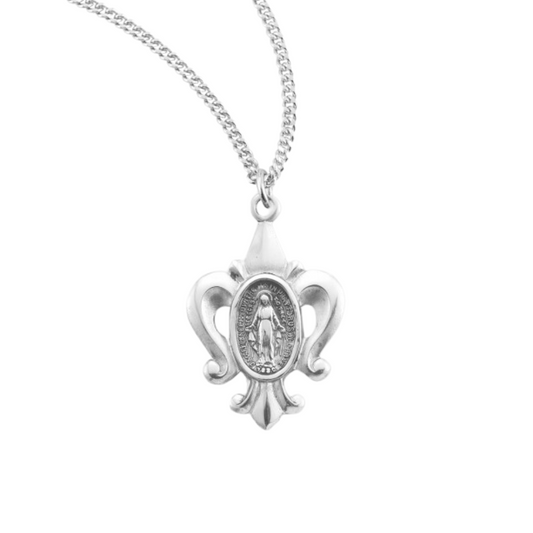 Sterling Silver Miraculous Medal, Catholic Gift, Made in USA