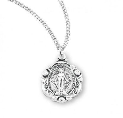 Sterling Silver Miraculous Medal, Catholic Gift, Made in USA