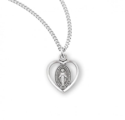 Sterling Silver Miraculous Medal, Catholic Gift, Made in USA