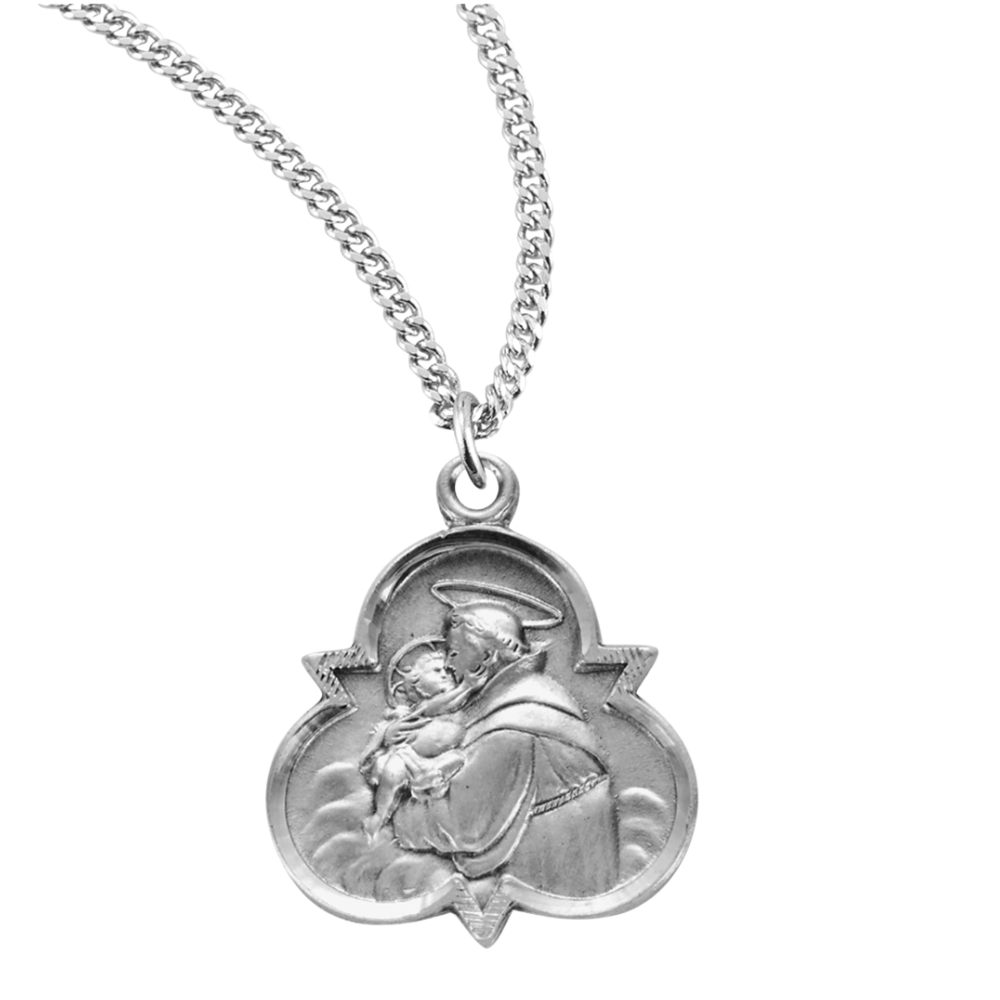 Saint Anthony Sterling Silver Medal, Catholic Gift, Made in USA