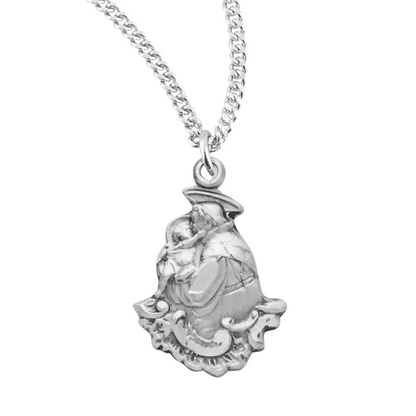 Saint Anthony Sterling Silver Medal, Catholic Gift, Made in USA