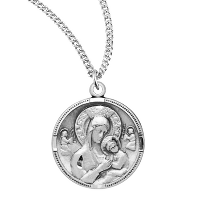 Sterling Silver Small O.L.P.H. , Catholic Gift, Made in USA