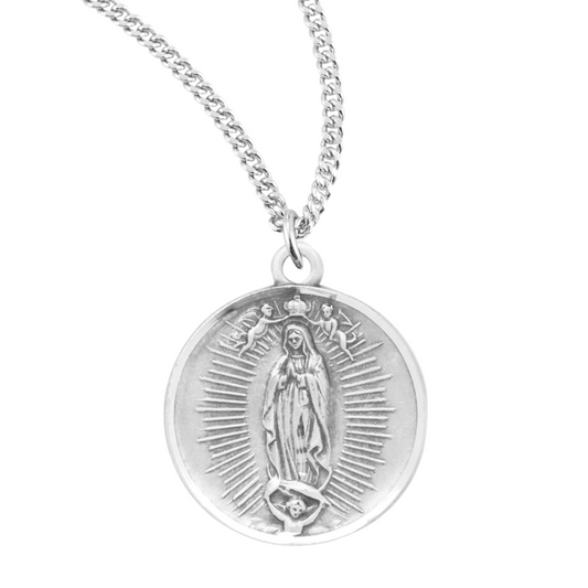 Sterling Silver O.L.O.G. , Catholic Gift, Made in USA