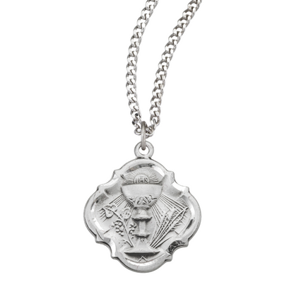 Sterling Silver Communion Baroque, Catholic Gift, Made in USA