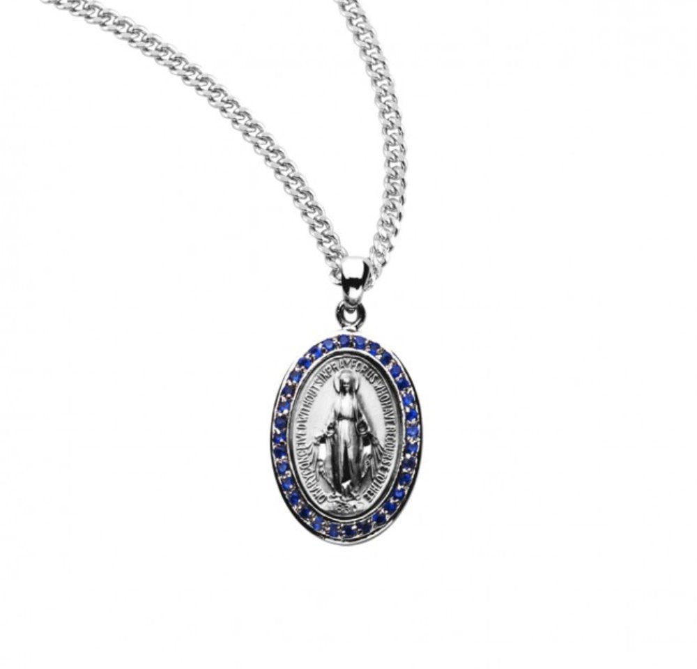 Sterling Silver Rd Miraculous , Catholic Gift, Made in USA